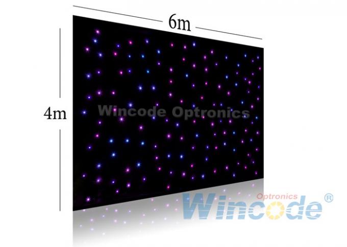 Twinkle Effects Led Star Curtain 4m X 6m Led Light Curtain Wall