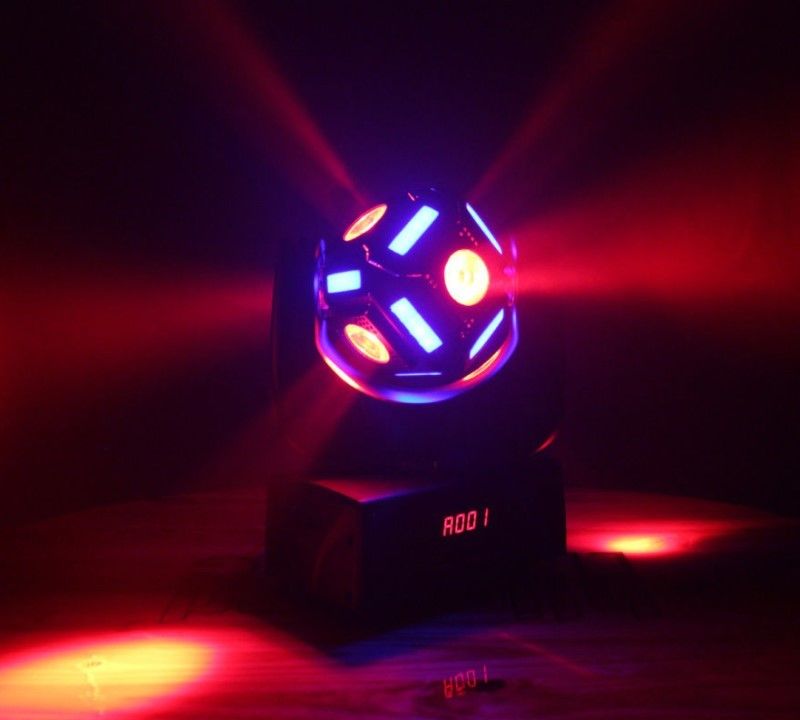Magic Cube DJ Light Colorful Multi-Beam LED Moving Head Light Compete Blizzard