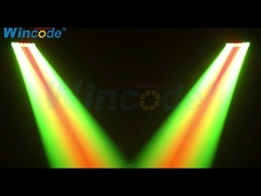 Double Side LED Beam Zoom Wash Strobe Hybrid Moving Head Light for Music Festival Lighting Show