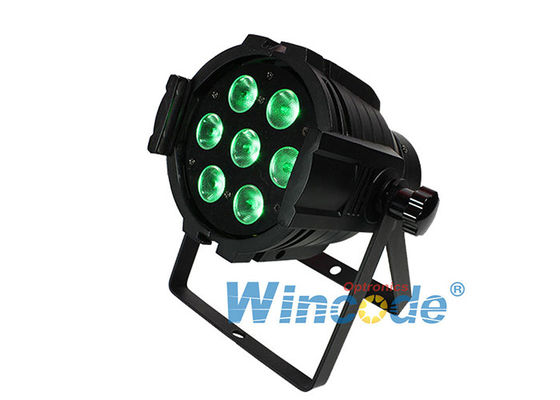 DMX DJ DiscoLED Stage Light 7×10W RGBWA 5 in 1 LED Par Light