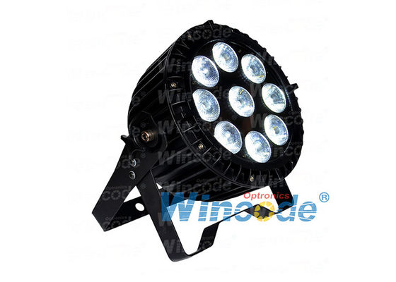 Led Par 64 Cans Waterproof IP65 , 9*10W LED Par Stage Light RGBW 4 In1