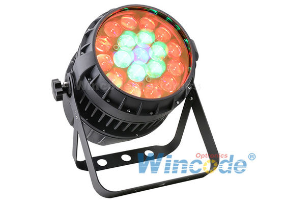 RGBWA 5 in 1 DMX Control Outdoor Waterproof IP65 LED Zoom Par Light With Motorized Zoom For Studio and Live Show