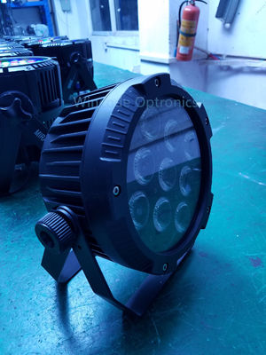 IP63 DMX Battery Powered Stage Lights For Moving Events / Slim LED Par