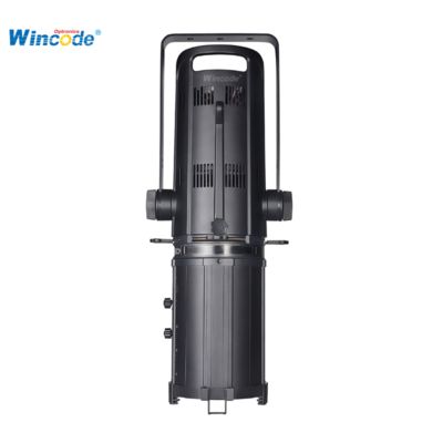 Good price 200W RGBAW LED 25° to 50° Profile Spot – Touchscreen & Aspheric Lens & 4 Metal Cutters for online