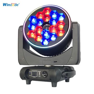 Good price K15 19x40W RGBW 4in1 LED Moving Head Light with 540° Pan Movement and Bee Eye Effects for Stage Lighting online