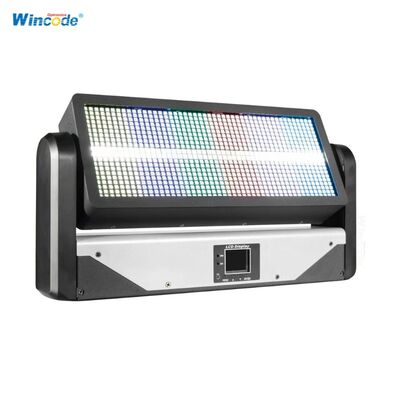 Good price 12 Segments DMX Moving Head Strobe 12+12  Phase RGB+W LED Strobe Light 400W Strobe for Concert Show Stage Backdrop online
