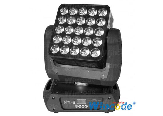 25 x 12 W LED Matrix Beam Moving Head Light Individual Controlled With Arnet Control