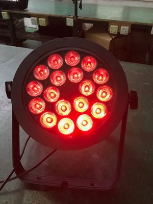 IP33 Slim Rgbwa 18x18w Led Par Stage Light For Christmas Decoration