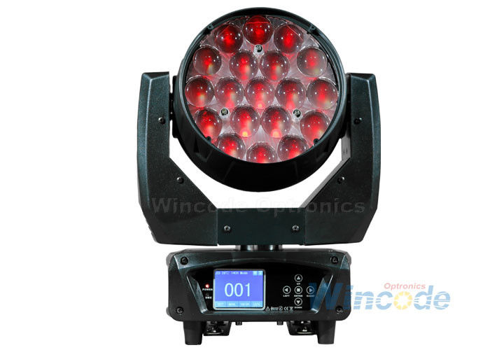 Mac Aura LED Zoom Moving Head Beam Light With CTO Backlight Adjustable Strobe