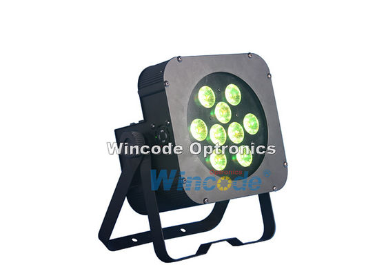 Good price Four In One Battery Powered Stage Lights 9 × 10W With 25 Lens Angle / 42mm Lens Size online