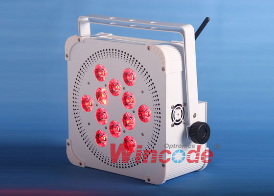 Good price Small Battery Powered Led Lights 12×10W 4 In 1 , Led Mini Party Light AC110V - 250V online