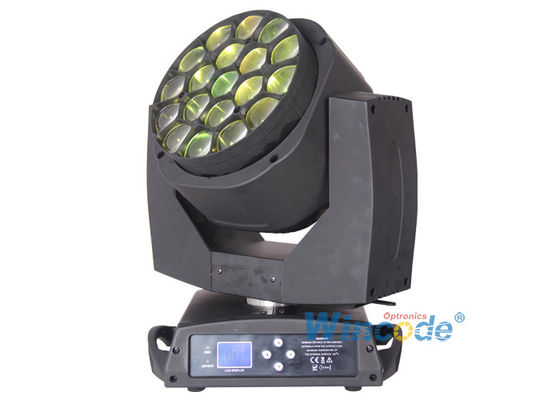 quality Bee Eye LED Moving Head Light 19*15W Osram RGBW 4 In 1 For Amusement Places factory