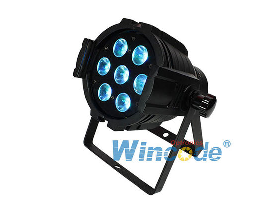 Good price RGBWA + UV 6 In 1 Par Cans Stage Lights  , Color Changing Led Lights 7×12W online