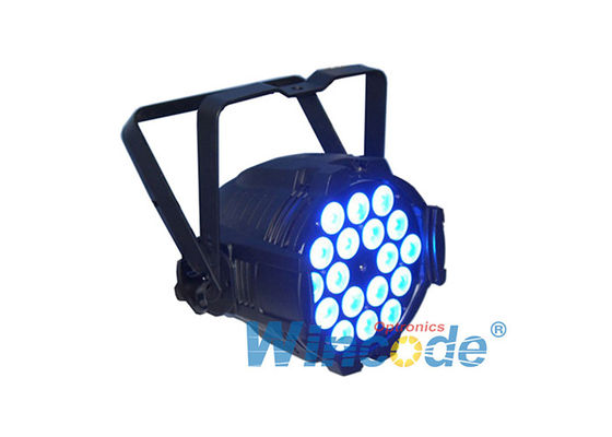 Good price 4 / 7 Channels LED Par 64 For Wedding , Professional Stage Lighting 18 × 10W online
