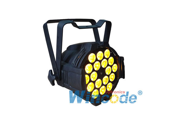 Good price 18×15W RGBWA 5 In 1 LED Par Light 16 Bit PWM Dimming 25°  45° 60° Optional Lens online