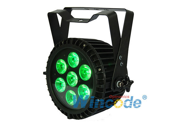 Good price High Power LED Par Light Quad Color 4 In1 RGBWA 7 X 10w Sound Active For Hotel online