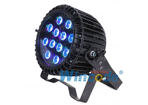 Good price 6 / 8 Channels LED Par Light 12 X 15w RGBWA 5 In 1 Aluminum Die Casting For Architecture online