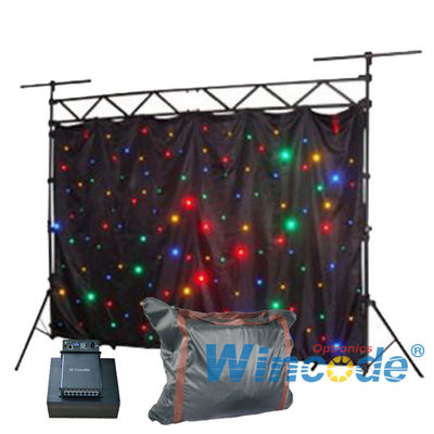 Good price DIY Flexible LED Curtain Dimming Effects 6 Channels Sound Active 2m X 3m online