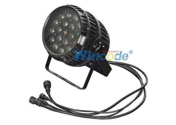 Good price 18 LEDs 10W / 15W DMX Control Waterproof IP65 Motorized  Zoom LED Par Light Liner Dimming online