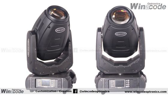 Good price 3 Phase Motor Disco DJ Beam Moving Head Light With Flight Case Brackets Safety Rope online