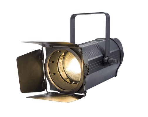 200W LED Fresnel Spot Face light RGBW CRI≥95 RDM DMX512 Motorized Zoom