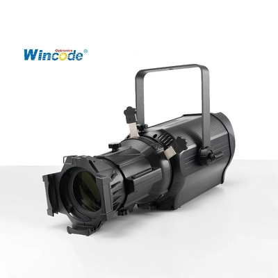 300W RGBAW LED Ellipsoidal Spotlight | DMX512/RDM Control | Theater & Studio Lighting