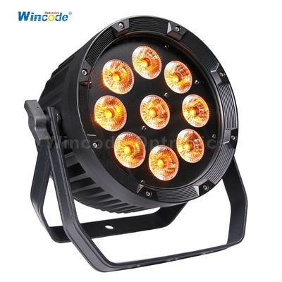 Good price Portable 12000mAh Lithium Battery LED Stage Up Light Touch Screen 16bit Dimming WiFi / DMX / RDM online