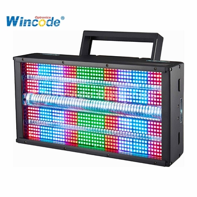 quality 1000W IP65 Waterproof LED Strobe Light Cool White + RGB DMX512 factory