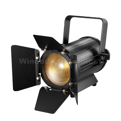 Good price 200W RGBW LED Fresnel Spotlight 50K Hours Lifespan DMX Control online