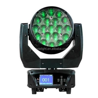 Good price 19*12W RGBW DMX512 Control LED Moving Head Light with 540° Pan Movement for Stage and Events online