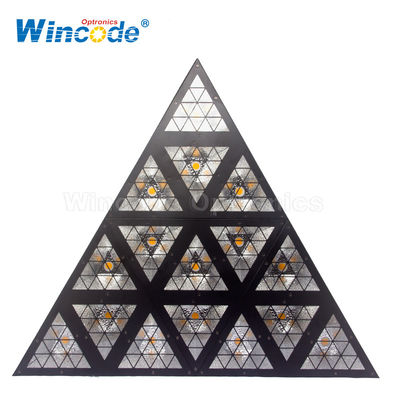 Good price 35cm Triangle Retro LED Effect Light Backdrop Ceiling Decoration online