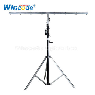 Good price 8 Hooks Event 4.5M Mobile Light Stands For LED Light online